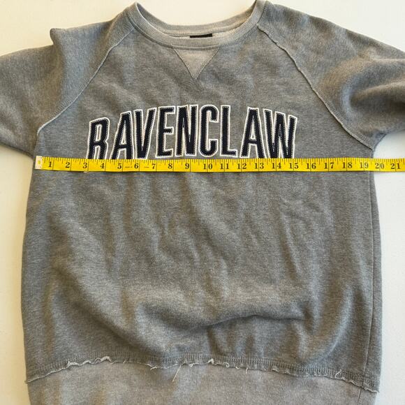 Universal Studios Wizard World of Harry Potter Sweatshirt Mens M Gray Ravenclaw - Picture 4 of 10